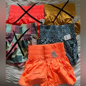 Bundle of TWO (2) FP Movement by Free People “The Way Home” Shorts - NWT, Size S